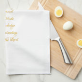 Geschenke Der Heilige Geist in 3D Look Goldene Sch Geschirrtuch (Viertel Falte)