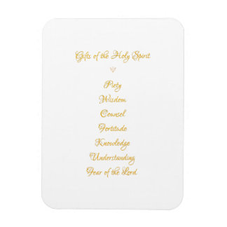 Geschenke Der Heilige Geist in 3D Look Goldene Sch Magnet