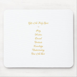 Geschenke Der Heilige Geist in 3D Look Goldene Sch Mousepad