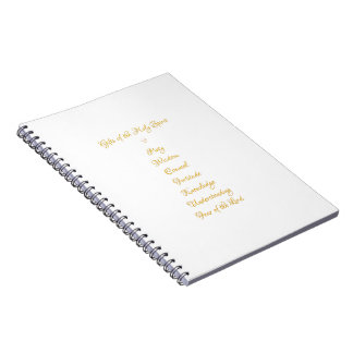 Geschenke Der Heilige Geist in 3D Look Goldene Sch Notizblock