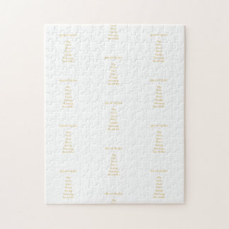 Geschenke Der Heilige Geist in 3D Look Goldene Sch Puzzle