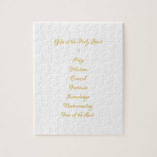 Geschenke Der Heilige Geist in 3D Look Goldene Sch Puzzle