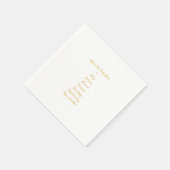 Geschenke Der Heilige Geist in 3D Look Goldene Sch Serviette (Ecke)