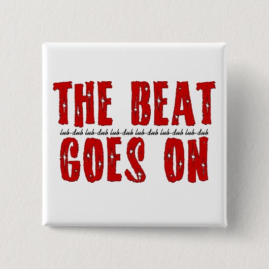 Geschenke der Herz-Angriffs-T - Shirt-| für Button (Vorderseite)