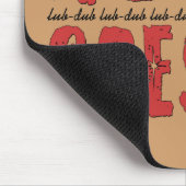 Geschenke der Herz-Angriffs-T - Shirt-| für Mousepad (Ecke)