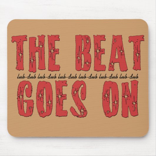 Geschenke der Herz-Angriffs-T - Shirt-| für Mousepad (Vorne)