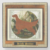 Geschenke der Irish Setter Sporting Group Steinuntersetzer (Vorderseite)