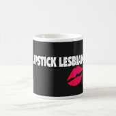 Geschenke der Lippenstift-Lesben-(homosexuelle Kaffeetasse (Mittel)