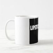 Geschenke der Lippenstift-Lesben-(homosexuelle Kaffeetasse (Links)