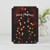 Geschenke der Weihnachtsfeiertags-Karte Feiertagskarte (Stehend Vorderseite)