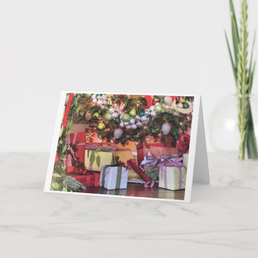 **GESCHENKE DES GLÜCKS UND KÄMPFE DIESER CHRISTMAS KARTE (Vorderseite)