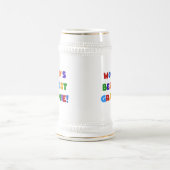 Geschenke des Gut-est Grammie der helle Farbwelt Bierglas (Mittel)