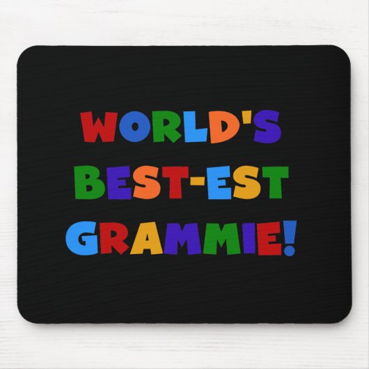 Geschenke des Gut-est Grammie der helle Farbwelt Mousepad (Vorne)