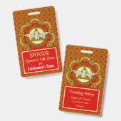 Geschenke des Heiligen Geistes (BK 026) - Sponsor Ausweis (Vorder- & Rückseite)