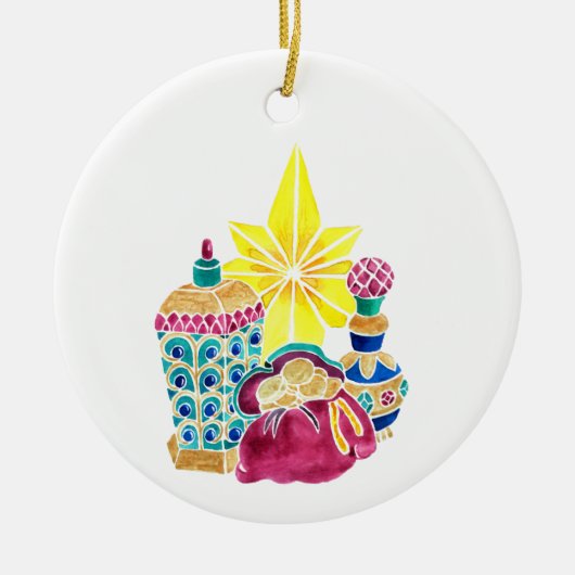 Geschenke des Magi - Jesse Tree Keepake Ornament (Vorne)