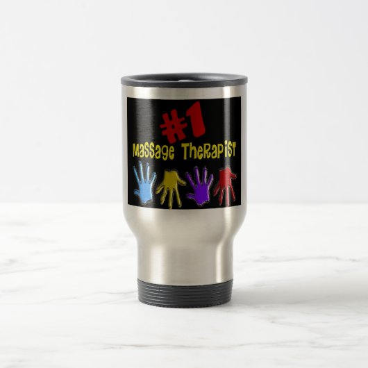 Geschenke des Massage-Therapeut-"#1" Reisebecher (Mittel)