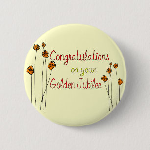 Geschenke des Nonnen-goldene Jubiläum-(50. Button