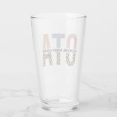 Geschenke des OTA-Assistenten für Arbeitstherapie Glas (Rückseite)