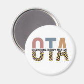 Geschenke des OTA-Assistenten für Arbeitstherapie Magnet (Vorderseite/Rückseite)