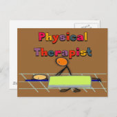 Geschenke des Physiotherapeuten Postkarte (Vorne/Hinten)