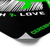 Geschenke, die ich für meinen Freund "grün" trage Poster (Ecke)