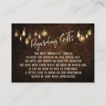 Geschenke Dunkle Steine & warme Edison Lights