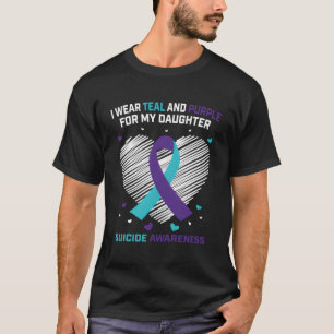 Geschenke erhalten Verlust von Töchter Selbstmord T-Shirt