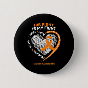 Geschenke Fighter Leukämie Bewusstsein Handschuhe Button
