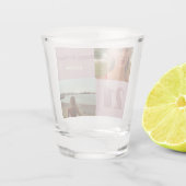 Geschenke für 21 Jahre Foto Schnapsglas (Rückseite)