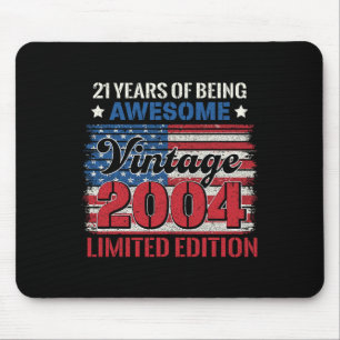 Geschenke für 21-Jährige 21. Geburtstag Amerikanis Mousepad