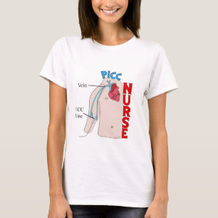 Geschenke für anatomisches Design der PICC-Linie T-Shirt