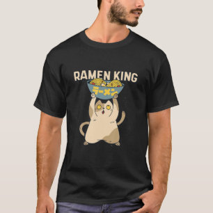 Geschenke für Anime Lovers Ramen Cat Neko Anime Ka T-Shirt