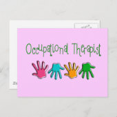Geschenke für Arbeitstherapeuten Postkarte (Vorne/Hinten)