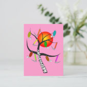 Geschenke für Atemtherapie Postkarte (Stehend Vorderseite)