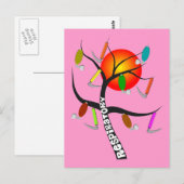 Geschenke für Atemtherapie Postkarte (Vorne/Hinten)