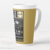 Geschenke für Atheisten Milchtasse (Rechte Ecke)