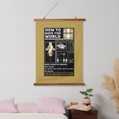 Geschenke für Atheisten Wandteppich Mit Holzrahmen (Schlafzimmer)
