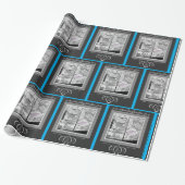 Geschenke für Baby Store Window Black Blue PInk au Geschenkpapier (Ungerollt)