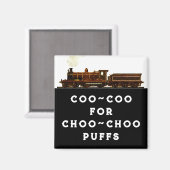 Geschenke für Bahnliebhaber Magnet (Vorderseite/Rückseite)