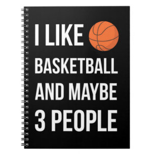Geschenke für Basketballspieler Sport Basketballte Notizblock