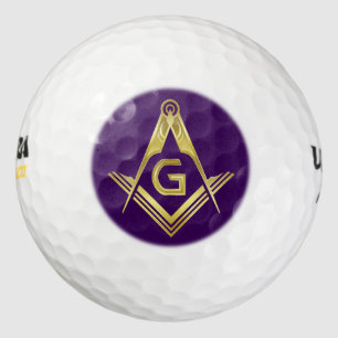 Geschenke für benutzerdefinierte Freimaurer   Maso Golfball
