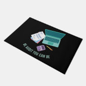 Geschenke für Buchhalter Fußmatte (Schrägansicht)