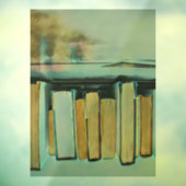 Geschenke für Buchliebhaber Fensteraufkleber (Blatt 3)