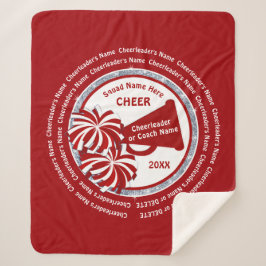 Geschenke für Cheerleader oder Cheer Coach Geschen Sherpadecke