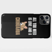 Geschenke für Chihuahua Lover | Niedliche Geschenk iPhone Hülle (Rückseite (Horizontal))
