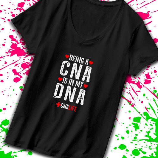 Geschenke für CNA - CNA ist in meiner DNA T-Shirt
