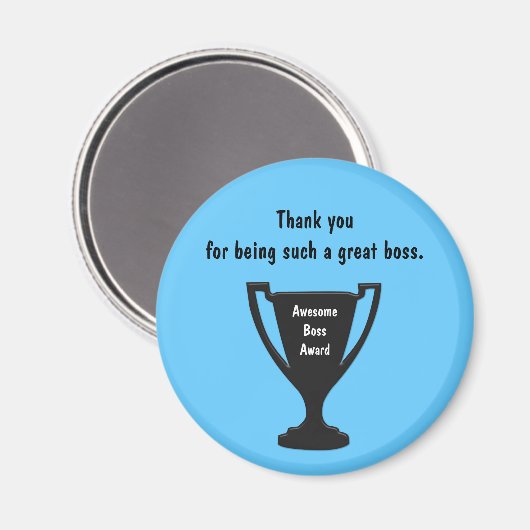 Geschenke für das Boss Magnet (Vorderseite/Rückseite)