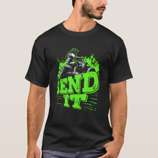 Geschenke für das lustige Quad Biking Vier Roller T-Shirt