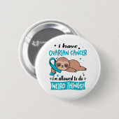 Geschenke für das Ovarialkarzinom Button (Vorne & Hinten)