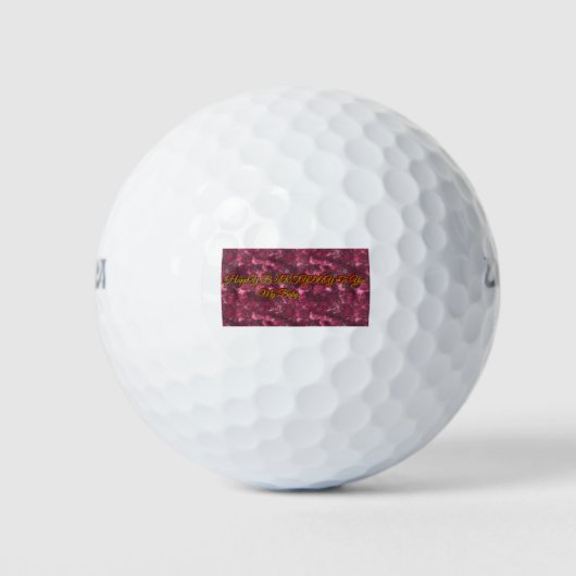 Geschenke für das Ruhestand von Frauen, Geschenke  Golfball (Vorderseite)
